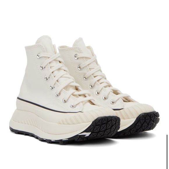 Converse Other - New Converse Off-White 70 AT-CX platform flatform Sneakers Ivory Men Sz 13